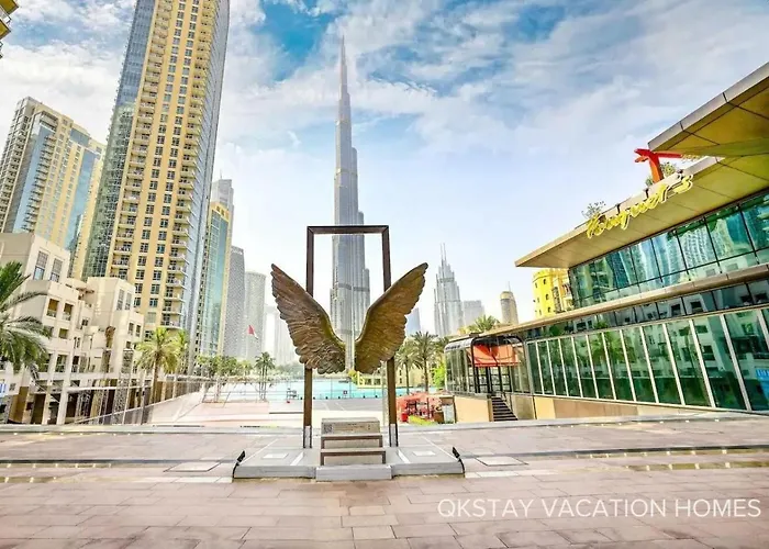 5 Min Walk To Burj Khalifa 2Bhk Luxury Downtown Burj Haven
