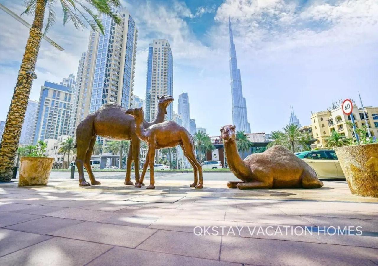 5 Min Walk To Burj Khalifa 2bhk Luxury Downtown Burj Haven Appartement *
